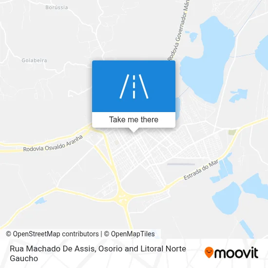 Rua Machado De Assis map