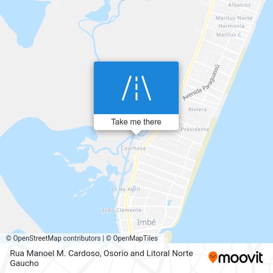 Rua Manoel M. Cardoso map