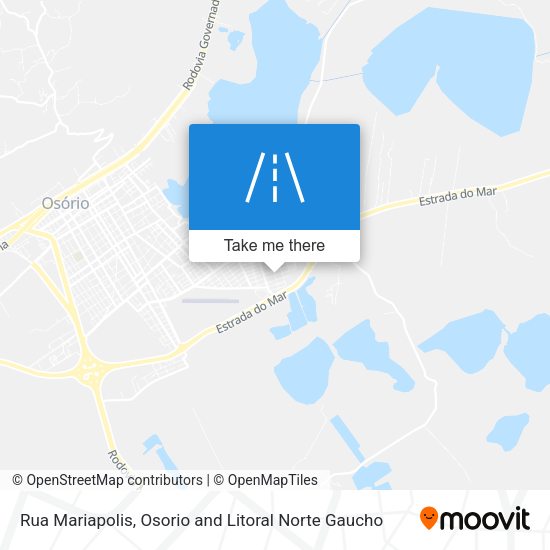 Rua Mariapolis map