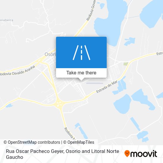 Rua Oscar Pacheco Geyer map