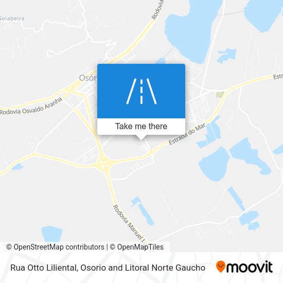 Rua Otto Liliental map