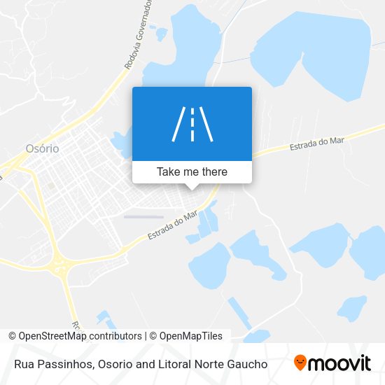 Rua Passinhos map
