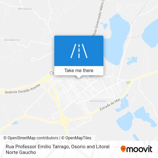Rua Professor Emílio Tarrago map
