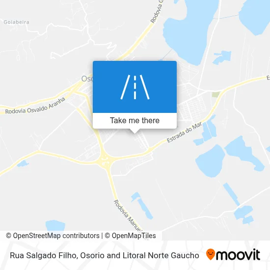 Rua Salgado Filho map