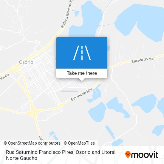 Rua Saturnino Francisco Pires map