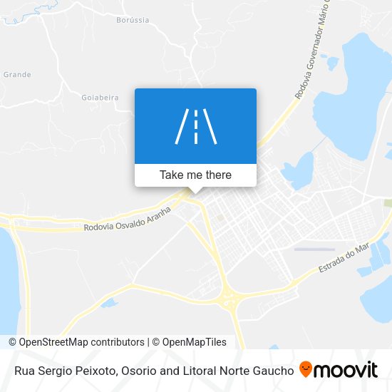 Rua Sergio Peixoto map