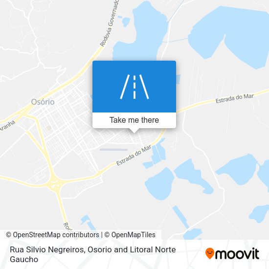 Rua Silvio Negreiros map