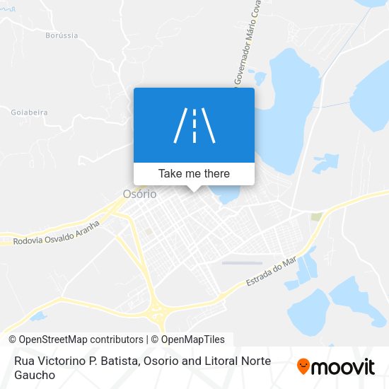 Rua Victorino P. Batista map