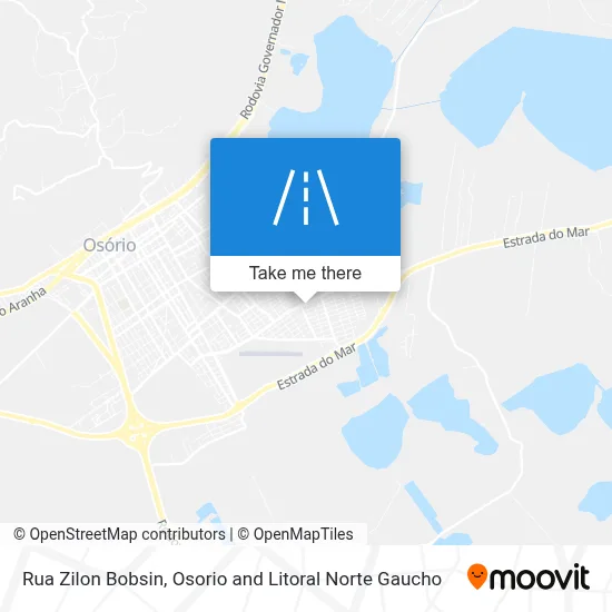 Rua Zilon Bobsin map