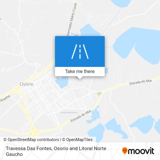 Travessa Das Fontes map