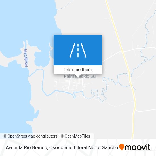 Avenida Rio Branco map