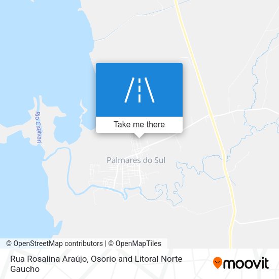 Rua Rosalina Araújo map