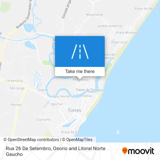 Rua 26 De Setembro map