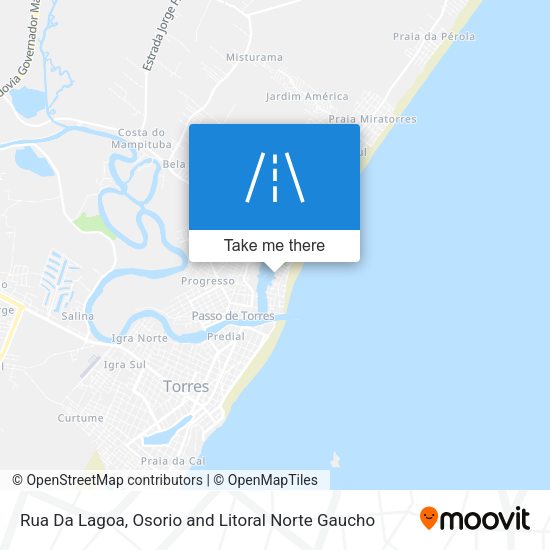 Rua Da Lagoa map