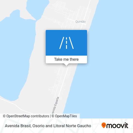 Avenida Brasil map