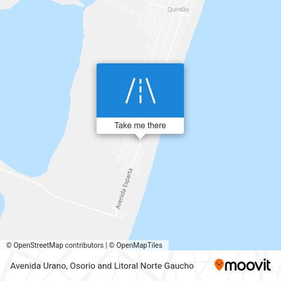 Avenida Urano map