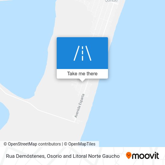 Rua Demóstenes map