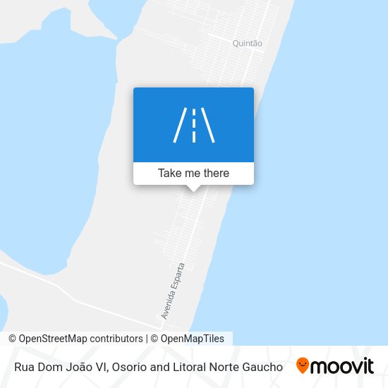 Rua Dom João VI map