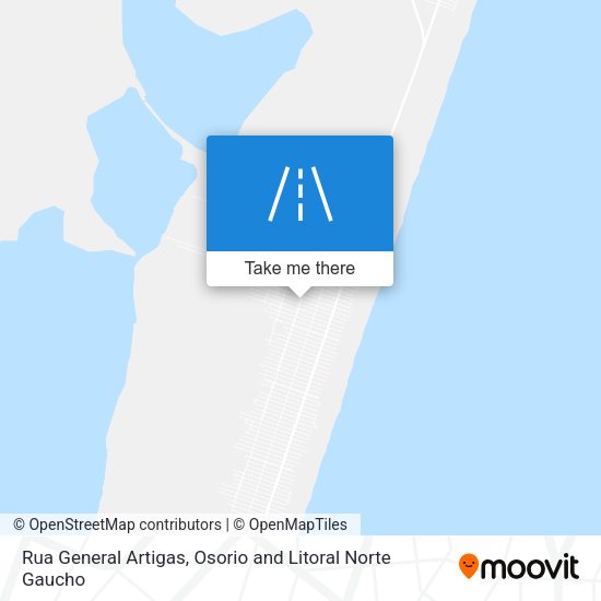 Rua General Artigas map