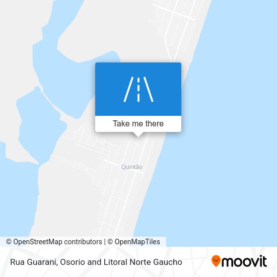 Rua Guarani map