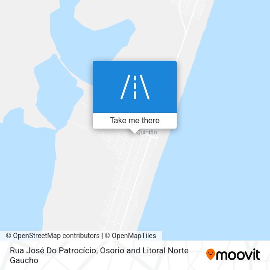 Rua José Do Patrocício map