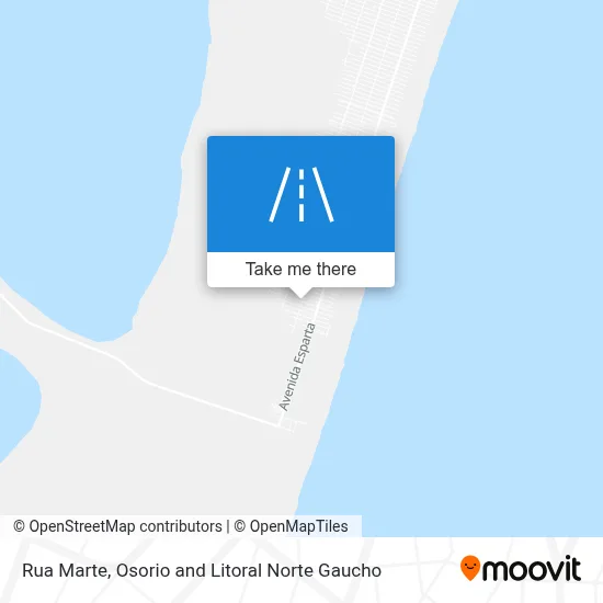Rua Marte map