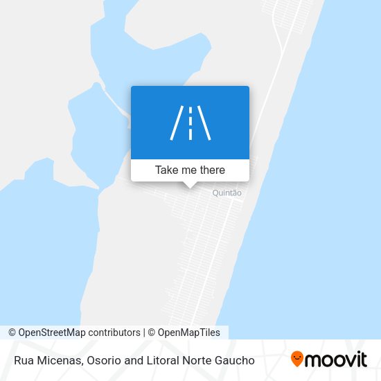 Rua Micenas map