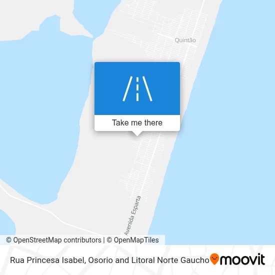 Rua Princesa Isabel map