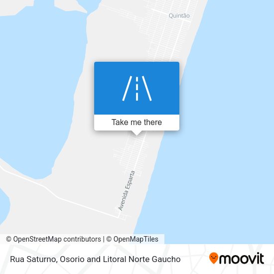 Rua Saturno map