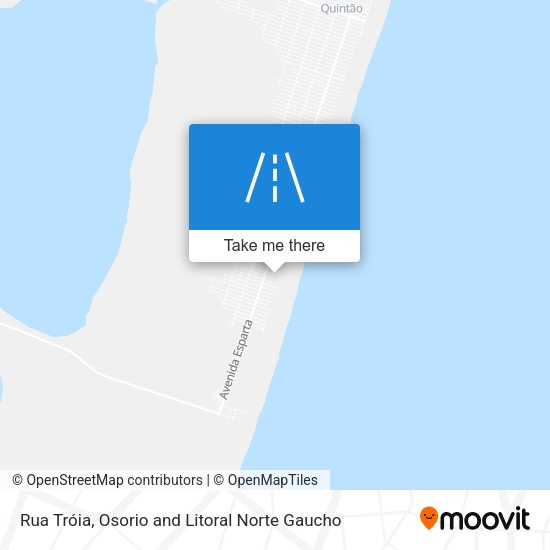Rua Tróia map