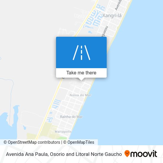 Avenida Ana Paula map