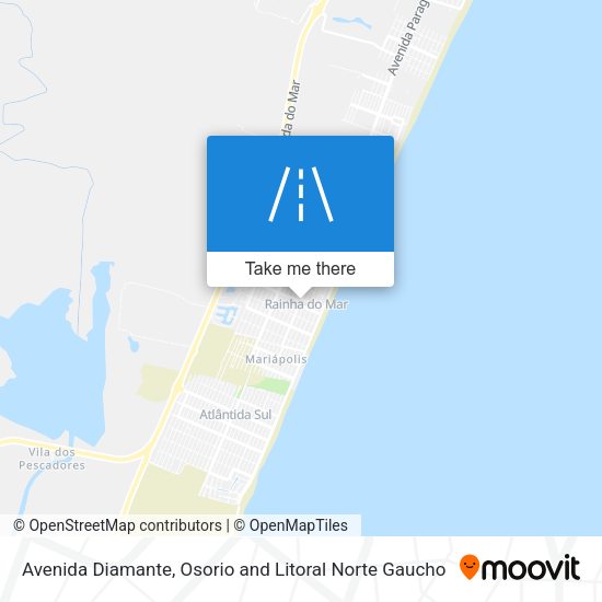 Avenida Diamante map