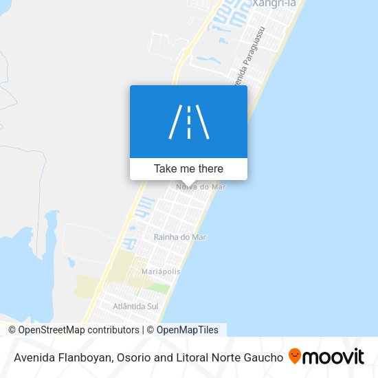 Avenida Flanboyan map
