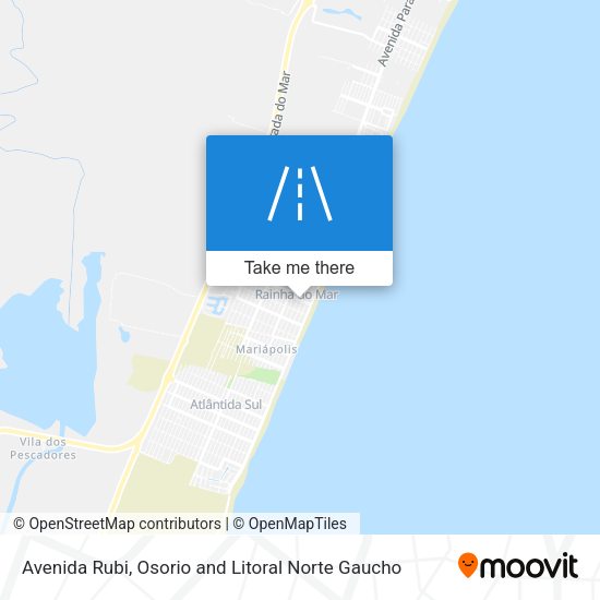 Avenida Rubi map