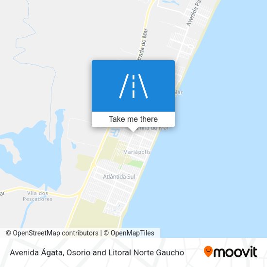 Avenida Ágata map