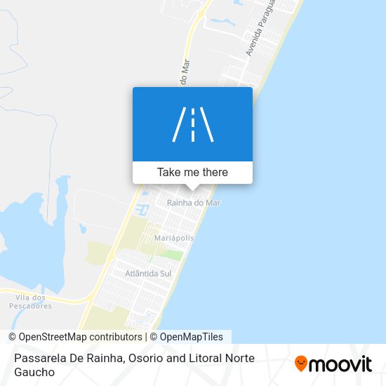 Passarela De Rainha map