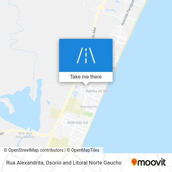 Rua Alexandrita map