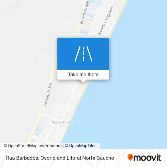 Rua Barbados map