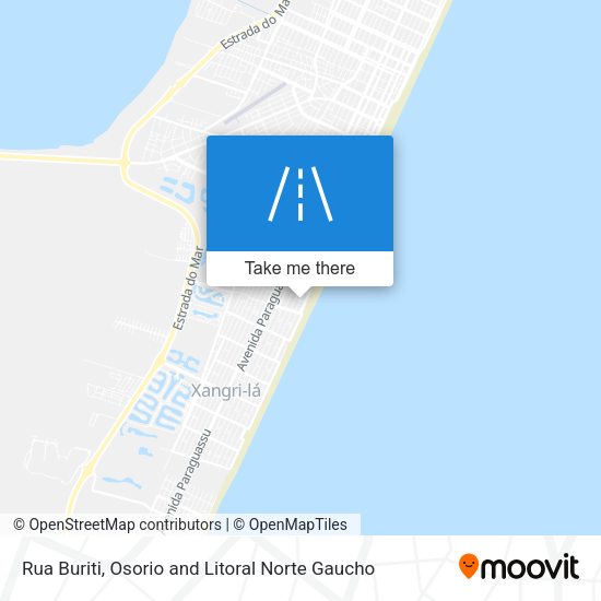 Rua Buriti map