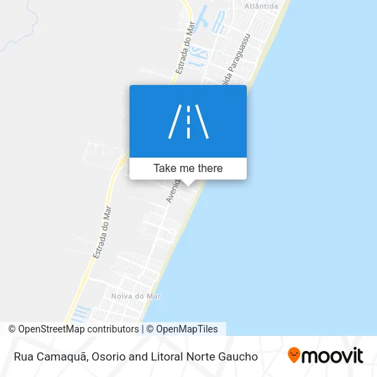 Rua Camaquã map