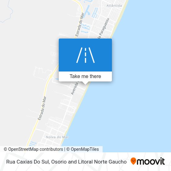 Rua Caxias Do Sul map