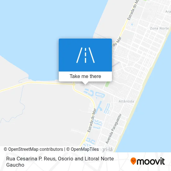 Rua Cesarina P. Reus map