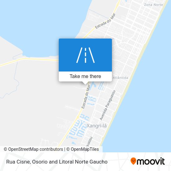Rua Cisne map