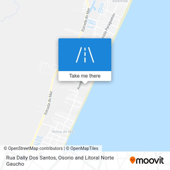 Rua Dally Dos Santos map