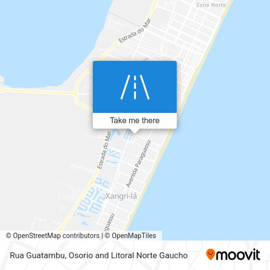 Rua Guatambu map
