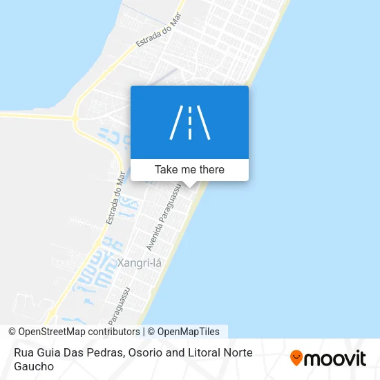 Rua Guia Das Pedras map