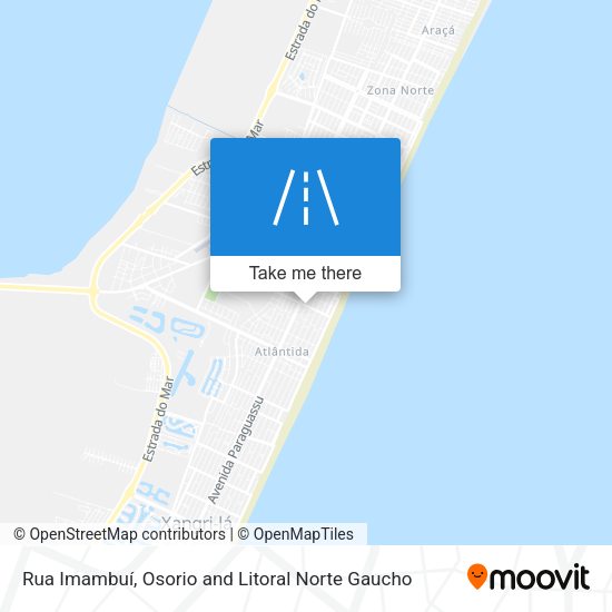Rua Imambuí map