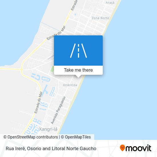 Rua Irerê map
