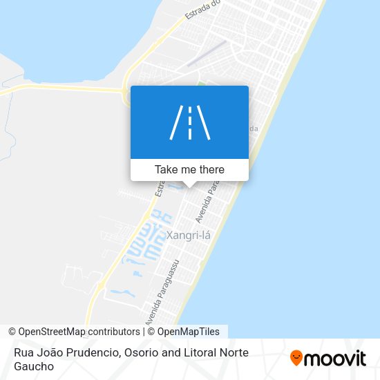 Rua João Prudencio map
