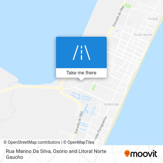Rua Marino Da Silva map